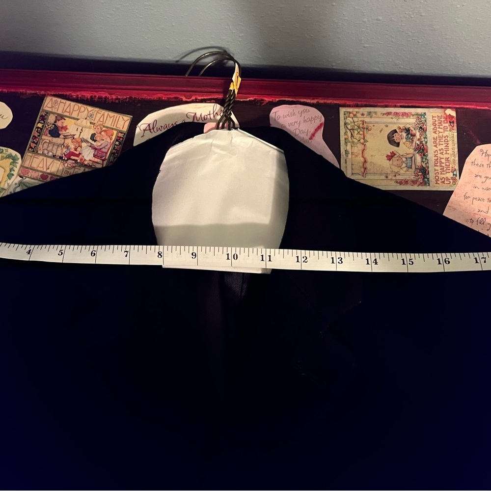 Men’s Ralph Lauren Wool Coat Black - Picture 11 of 12